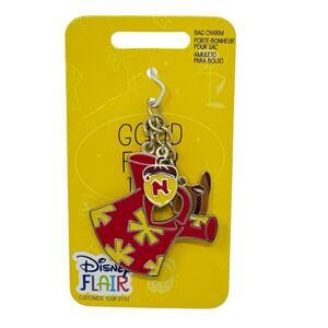 Disney Flair Chip 'N Dale Rescue Rangers Acorn Hat Shirt  Bag Charm Key Chain